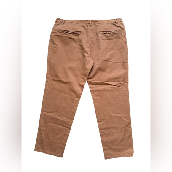 Pendleton brown women's straight-leg trousers size petite 18. - Picture 2 of 6